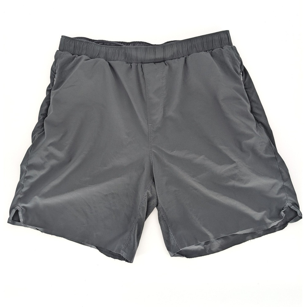 Rhone Swift Short Mens Large Black Athletic Running Training 7" Inseam